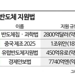 거세지는 반도체 패권전쟁